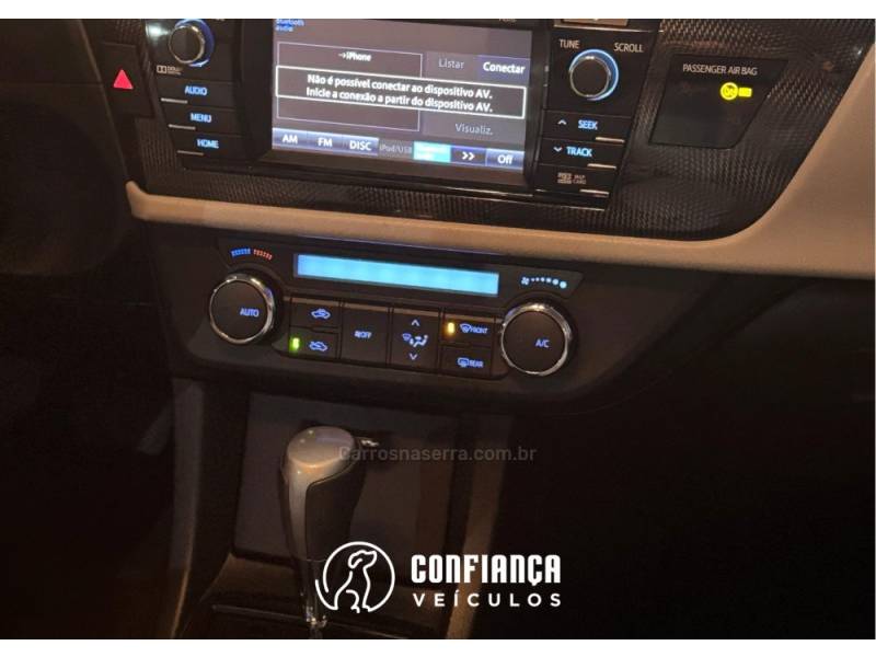 TOYOTA - COROLLA - 2016/2016 - Preta - R$ 87.900,00