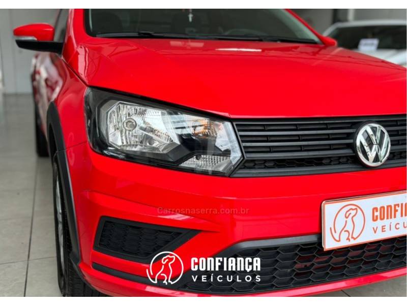 VOLKSWAGEN - SAVEIRO - 2021/2021 - Vermelha - R$ 73.900,00