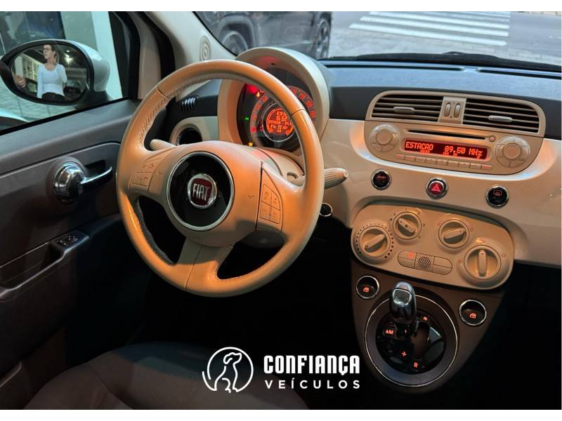 FIAT - 500 - 2011/2012 - Branca - R$ 44.900,00