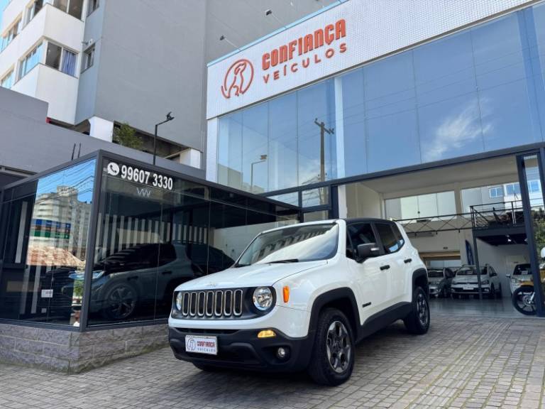 JEEP - RENEGADE - 2015/2016 - Branca - R$ 79.900,00
