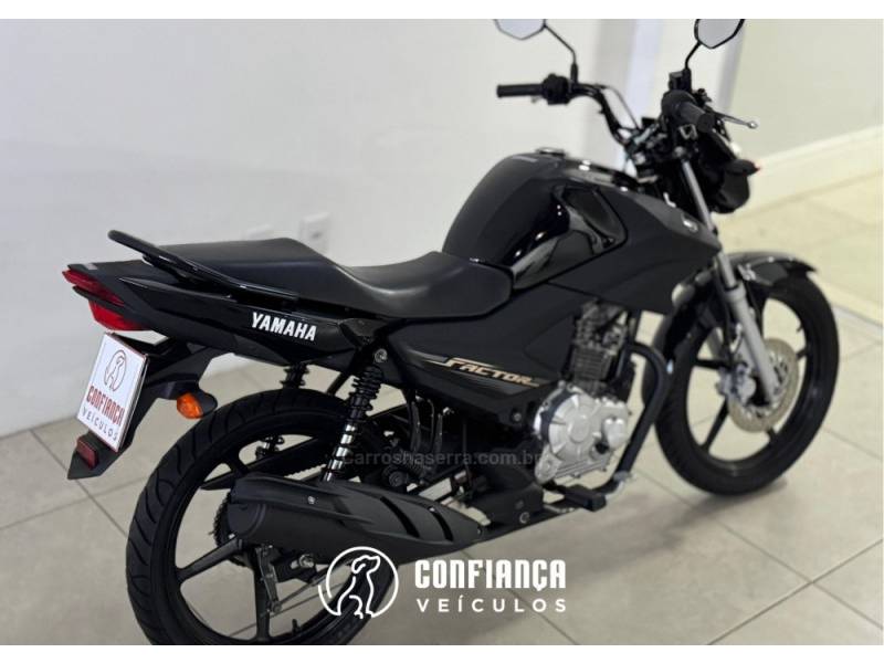 YAMAHA - FACTOR YBR - 2021/2022 - Preta - R$ 14.700,00