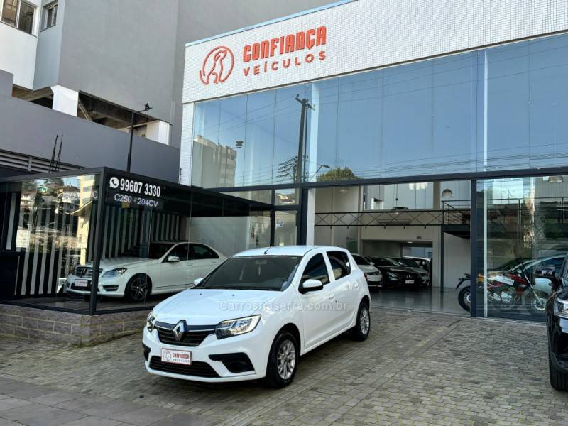 RENAULT - SANDERO - 2019/2020 - Branca - R$ 47.900,00