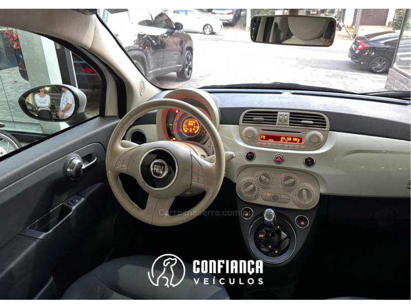 FIAT - 500 - 2011/2012 - Branca - R$ 44.900,00
