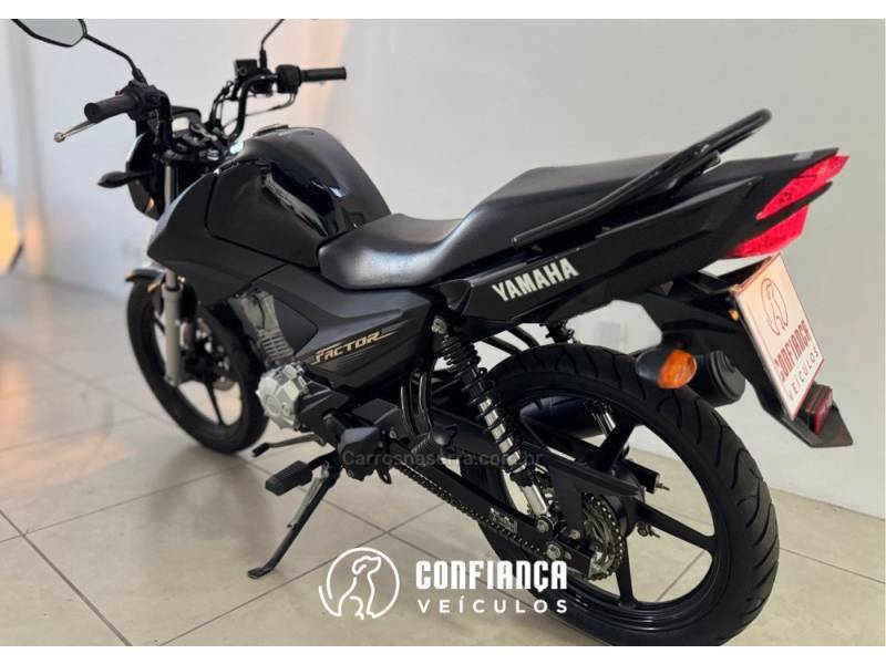 YAMAHA - FACTOR YBR - 2021/2022 - Preta - R$ 14.700,00