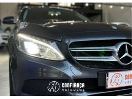 MERCEDES-BENZ - C 180 - 2015/2016 - Cinza - R$ 112.900,00