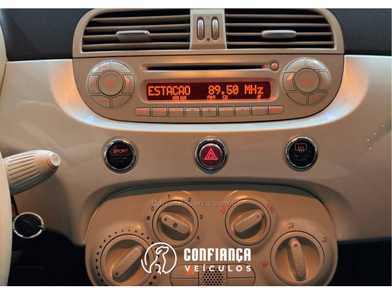 FIAT - 500 - 2011/2012 - Branca - R$ 44.900,00