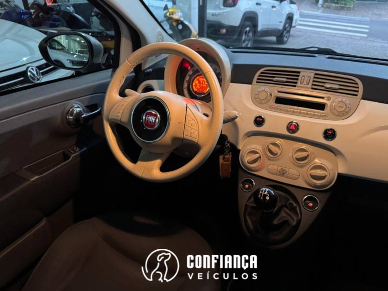 FIAT - 500 - 2012/2013 - Branca - R$ 47.900,00