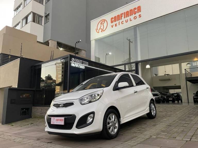 KIA MOTORS - PICANTO - 2012/2013 - Branca - R$ 46.490,00