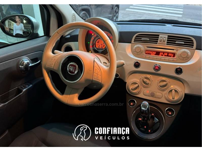 FIAT - 500 - 2011/2012 - Branca - R$ 44.900,00