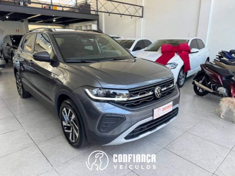 VOLKSWAGEN - T-CROSS - 2024/2025 - Cinza - R$ 149.900,00