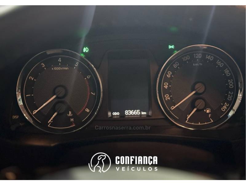 TOYOTA - COROLLA - 2016/2016 - Preta - R$ 87.900,00